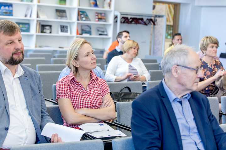 Workshop participants in Vilnius